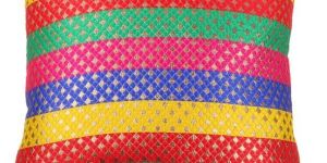 Multicolor Ethnic Styled Cushion Cover