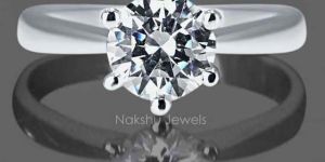 925 Sterling Silver Mixed Moissanite Ring