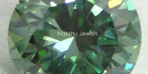 Dark Green Moissanite Gemstones