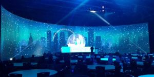Curved LED Video Wall Screens