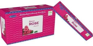 SATYA SUPREME ROSE INCENSE STICKS