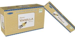 SATYA SUPREME VANILLA INCENSE STICKS