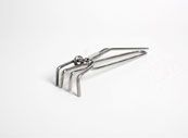 A modern Sansi pakkad in steel /