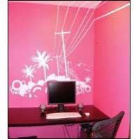 Royal Pattern PVC Pink Wallpapers