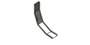 inside Vertical Bend FRP Perforated Cable Tray