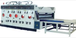 Semi Auto Water Based Ink Printing Attach with Slotting Machine