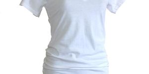 Ladies Organic Cotton V Neck T-Shirts