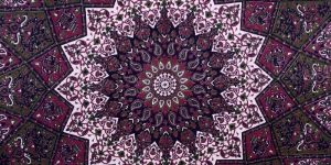 Handmade Tribal Star Tapestry Bedspread Wall Hanging