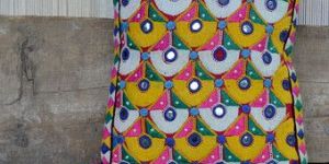 Indian Banjara Square Patchwork Cushion Cover