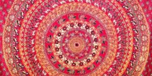 Bohemian Mandala Tapestry Cotton Bedsheet