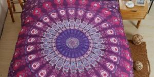 Pink Mandala Handmade Floral Home Decorative Duvet Cover