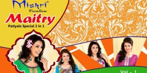 Mishri Maitry Patiala Salwar Suit Material
