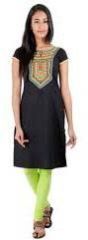 Ladies Half Sleeve Printed Cotton Kurti