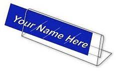 Acrylic Name Plates