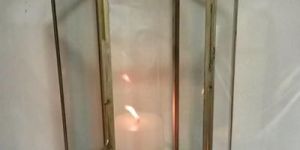 Hexagonal Iron Lantern