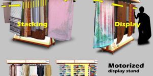 Motorized Rotating Display Stand