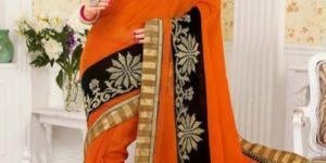 Super Net Embroidered Sarees