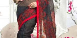 Super Net Printed Sarees