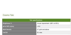 Cosmetic Talc (Cosmotalc)
