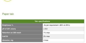 Paper Talc