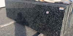 Indian Coin Black Granite Stone