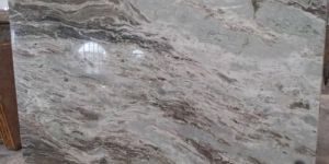 Indian Fantasy Brown Marble Stone