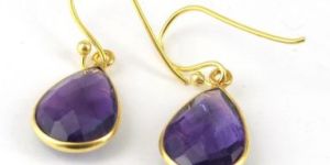 Sterling Silver Earrings Amethyst