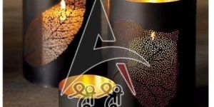 Designer Hurricane Candle Holders