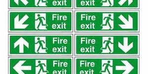 Fire Exit Signals