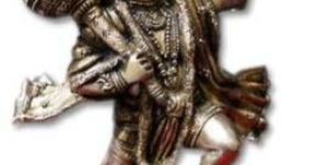Brass Hanuman Statue