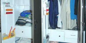 Steel Wall Fixing Almirah