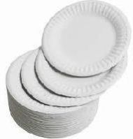 White Buffet Plates