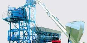Pan Mixer Batching Plant