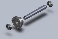 Pulley Bearing Shaft