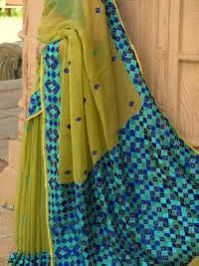 Punjabi Phulkari Sarees