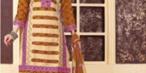 Ladies Cotton Suits with Printed Nazneen Dupatta