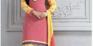 Ladies Cotton Suits with Chiffon Dupatta