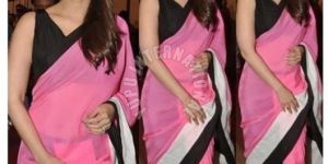 Plain Designer Sarees