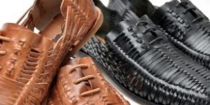 Mens Woven Leather Shoes