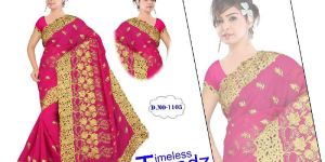 Semi Georgette Sarees