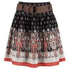 Ladies Printed Skirts