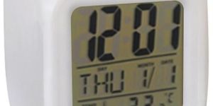 Color Changing Digital Alarm Table Clock