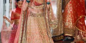 Bridal Chikan Lehenga