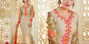 Ladies Chikan Designer Suits