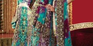 Designer Chikan Lehenga