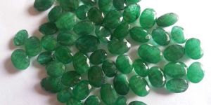 Dyed Beryl Green Cut Stones