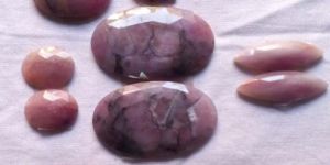 Pink Sapphire Flat Cut Pair Stones