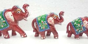 RESIN ELEPHANT SET