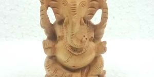 Wooden Ganesha Statues