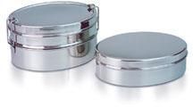 Oval Double Lunch Box